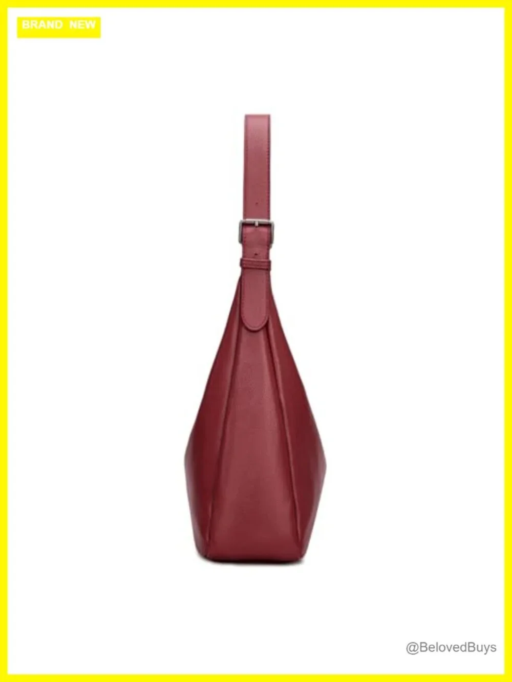 Slouchy Hobo Bag with Multi Pockets Faux Leather Shoulder Handbag